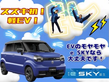 新型e SKY☆彡スズキ初の軽乗用EV！